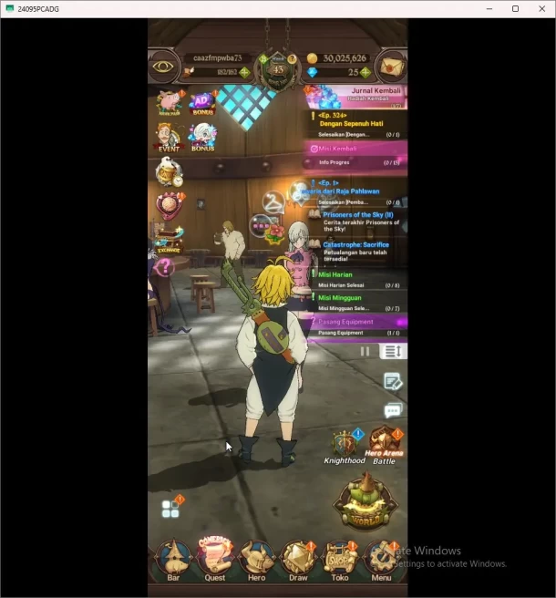 ASIA | 2M CC | 5 UR DKM Sabunakm 2/6  Arthur King&Diane Eli&Meli | Collab Cha Hae in Chek ss 7DS042B