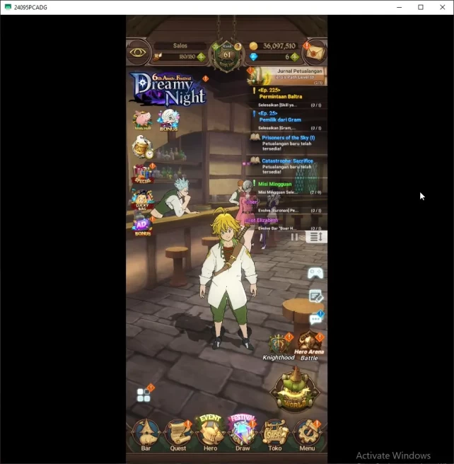 Global | 2.9M CC | LR Eli | 4 UR Salos 2/6+Merlin+Escanor+Sabunak+Meli | Collab 2 FF+Kusakabe | 7DS056B