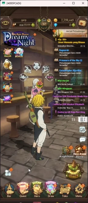 ASIA | 1,6M CC | 4 UR Merlin&Esca 3/6 Thor WkGowter DKM | Full Collab FF 7DS058B