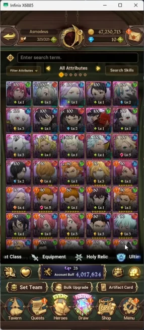 ASIA|4.01M CC|LR Gowther Elizabeth|UR MDK ODK Arthur Sabunak Mael MeEsca Salos|Full Collab Fire Force (Sho 3/6)7DS072B