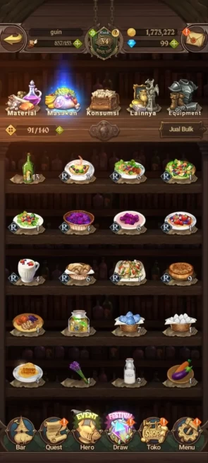 ASIA | 1,3M CC | DM 99 | 4 UR Nightmare Salos, Merlin and Escanor, DKM| 2 Collab Sho+Shinra Kusakabe | 7DS085B