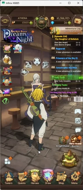 GLOBAL | 2,8M CC | 1 LR Elizabeth | 6 UR, DKM, WK Gowther, Thor, ODK, MerEsca, Salos | Full Collab FF | 7DS086B