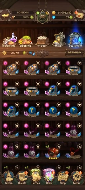 ASIA | 3.5M | 1 LR |Salos, ODK, Merlin Esca, Full collab FF| cek SS | 7DS097B