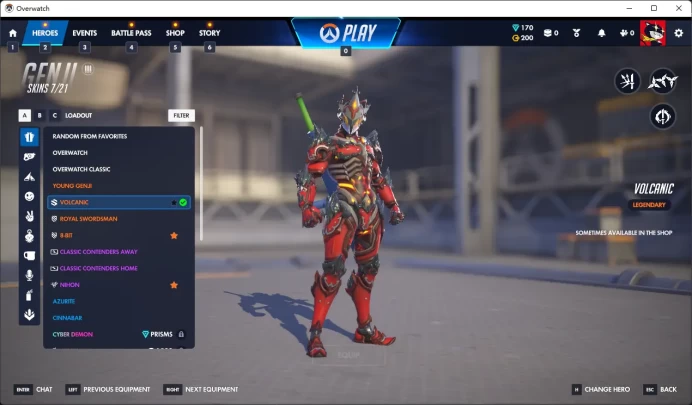 170 MYTHIC PRISMS / GENJI / Full Mail Access / see the picture / Please Read Description / Desire