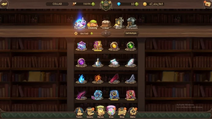 ASIA|2.47M CC|1LR Elizabeth|Ful collab Fire|UR Salos,Valenti,Jormungand,Freyja,etc|check SS|7DS144B