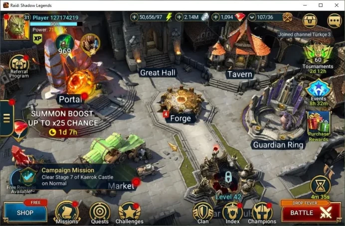 Lv31 718K Power|1 Mythic(Florni)|15 Legend(Ninja,Alice,McAngelo,Xenomorph,Rathalos,Ezio,Wukong,Etc)|50K Energy|Plarium(RSL1483)