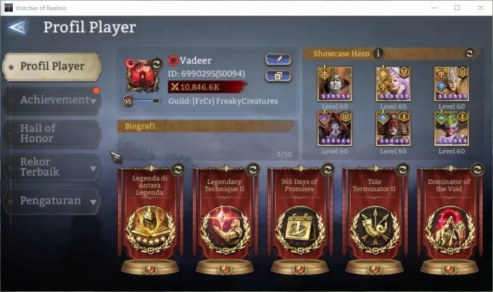 GLOBAL 50x|10,8M Power|14 Lord[IngridA5,EzarethA3,Praetus,Etc]|102 Legend[ValaraA3,WukongA5,NeZhaA4,DiaochanA3,Etc]|(WOR1194)