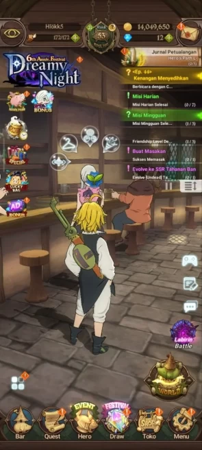 GLOBAL|1.08M CC|1LR Roxy|UR Salos,Despair Mael,Freyja,Elizabeth,etc|check SS|7DS174B