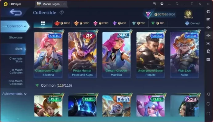 GLOBAL Hero 118 Skin 207| LuckBox Martis| Valentine Fanny| Venom GS| Seiya Badang |DT Valir,Ling,|Renowned |Chek ss ML1805B