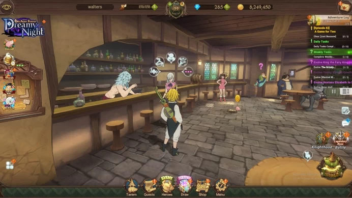 ASIA|2M CC|1LR Elizabeth|Collab SHo,Shinra,Tamaki|UR LUdociel,Freyja,Nanashi,Trandscend Ban|check SS|7DS182B