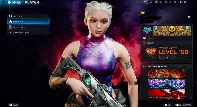 Prestige Master / Level 150 ◈ Apocalypse + Singularity ◈ 11 Bundles ◈ 35 Guns Maxed ◈ 75+ Operators ◈ Linkable to Steam, Battle.net, Xbox & PSN
