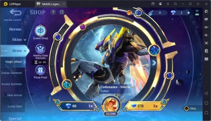 GLOBAL Hero 121 Skin 177 | Dtamer Lance+Masha| SB Saber,Layla,Freya| Meow Lesly| Epic Harley+Valir| Expert | ML1807B