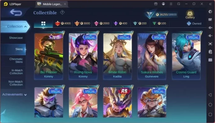 GLOBAL Hero 121 Skin 177 | Dtamer Lance+Masha| SB Saber,Layla,Freya| Meow Lesly| Epic Harley+Valir| Expert | ML1807B