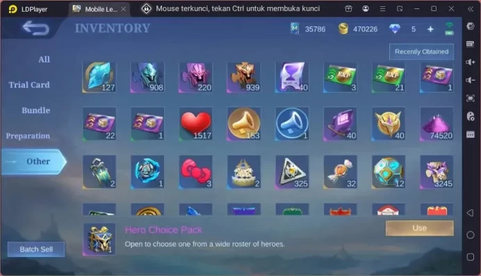 GLOBAL Hero 130 Skin 337 |KOF Karina|Aspirants Ruby|Prime Claude|ANN Haya|Zodiac HC|Venom GS|DT Lance|Exalted|Checks ss ML1809B