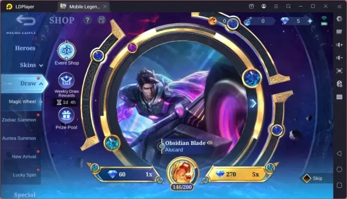 GLOBAL Hero 130 Skin 337 |KOF Karina|Aspirants Ruby|Prime Claude|ANN Haya|Zodiac HC|Venom GS|DT Lance|Exalted|Checks ss ML1809B