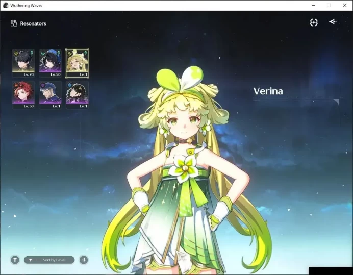 EU|UL 47|Ready Gacha|64k Astrite+126 Lustrous+12 Radiant|Verina|Data Bank Lv 30|MC Male|Log Kuro|Check SS(WW3245)