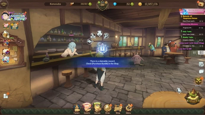 Global|1,7M CC|Starter Ch5|4 UR+Collab Konosuba|Mael,Lancelot,Arthur,DKM,Etc|Code Only|7DS216B