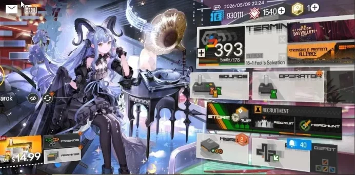 Lv 109|271 Op+69 Outfits|10 Limited|Wis'adel P1,Sakikio P5,Ela,Marcille,Lappland D P5,ETNC P4,Virtuosa,STCH,NTRK,W|(AK1481)