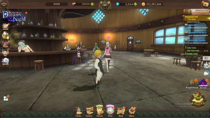 GLOBAL|5.1m CC|DM2.044|2LR Roxy,Elizabeth|Collab Sho,Shinra|UR Tristan,Skuld,Sabunak,Meresca,etc|Take Mail|check SS|7DS226B