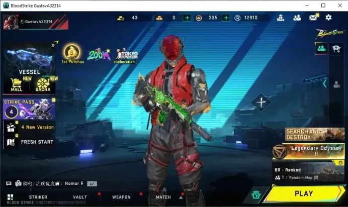 ASIA|Collab 7DS[M700,AK47]+Collab EVA-MCX|ULTRA SCAR-Force of Nature|Katana|6 Legendary|NetEase|Check SS(BLS4304)