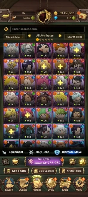 ASIA | 732K CC | 1 LR Elizabeth | 3 UR, ODK, Salos, DKM | 400DM+ | 7DS259B