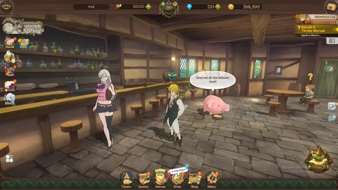 GLOBAL|430k CC|DM 211|UR Meresca,Demon King Meliodas,etc|Take mail|check SS|7DS279B