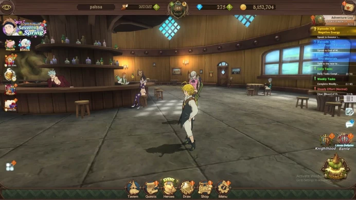 ASIA|4.2m CC|DM 275+LS 82|2LR Roxy,King|Full Collab FF|UR Mernor,Tristan,Mael,Thor,etc|Take mail|check SS|7DS294B