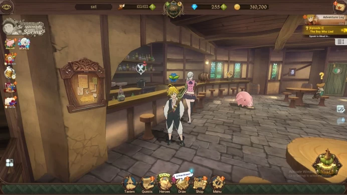 GLOBAL|105k CC| DM 255| UR Demon King Meliodas, Merlin&escanor,etc|Take mail|check SS|7DS298B