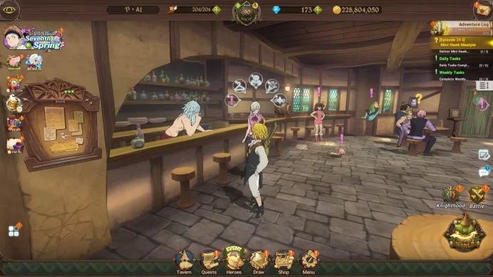 ASIA|1m CC|DM 173|Collab Shinra Kusakabe|UR Demon King Meliodas,King&Diane,etc|Take mail|check SS|7DS305B