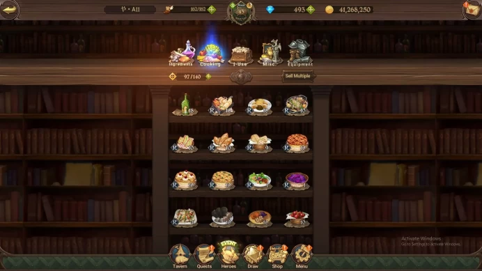 ASIA|1M CC|DM 493|1LR Elizabeth|Collab Shinra|UR Demon King Meliodas,etc|Detail Check SS|7DS312B