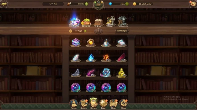 ASIA|1M CC|DM 493|1LR Elizabeth|Collab Shinra|UR Demon King Meliodas,etc|Detail Check SS|7DS312B