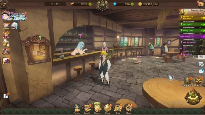 ASIA|1M CC|DM 598|1LR Elizabeth|UR Demon King Meliodas,etc|Detail Check SS|7DS316B