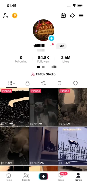 BLOWOUT SALE/ 84K Real Followers+2.6M Real Likes/MOTIVATION Content/ Live Stream/ Full Access