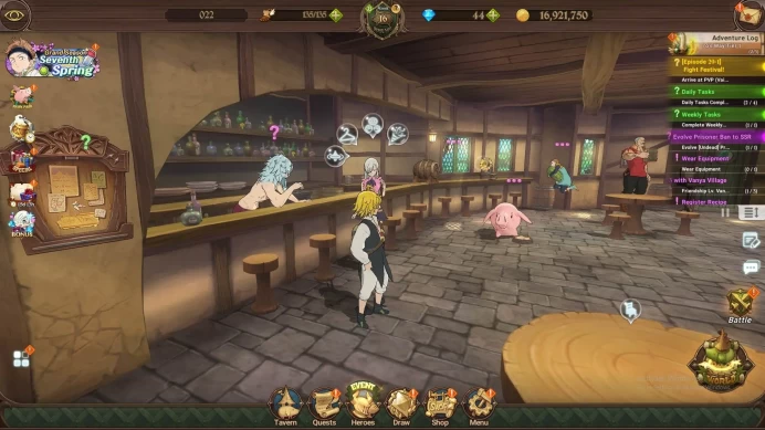 ASIA|600K CC|4 UR Salos, Mael, Thor, DK Meliodas,etc|Starter|Detail Check SS|7DS349B