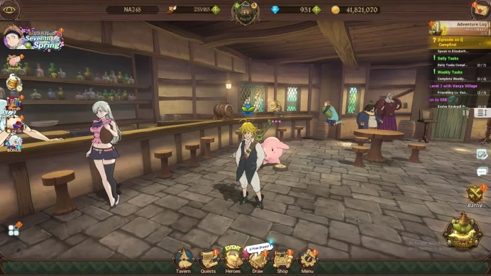 GLOBAL|835K CC|DM 931|3 UR OppressorDK,Sabunak,DKMeliodas,etc|More Detail Check SS|7DS367B