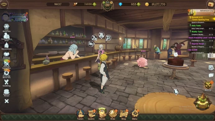 GLOBAL|1.5M CC|LS 100+DM 955| UR Salos, Mael, DK Meliodas,etc|check SS|7DS386B