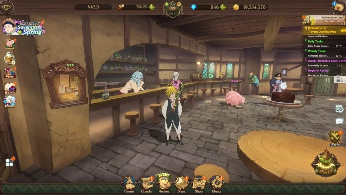 GLOBAL|1.5M CC|LS 100+DM 846| UR Sabunak, Mael, DK Meliodas,etc|check SS|7DS387B