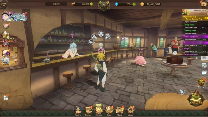 GLOBAL|1.6M CC|LS 100+DM 781| UR Salos, Mael, DK Meliodas,etc|check SS|7DS388B