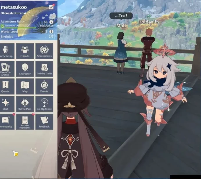 ASIA|AR 53|4 Limited+1(*5Weapon)|Hutao,Ayaka,Arataki,Albedo|Mc Female|Reoni ON|TakeMail|Check(GI6267)