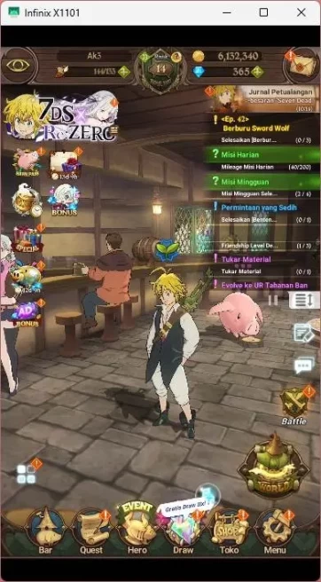 GLOBAL|519K CC|DM 365|Collab Re-Zero RC Emilia,TM Rem|2 UR Meresca,DKM,etc|Check SS|7DS464B
