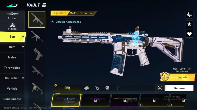 ASIA |LIMITED=BTFLY KNIFE|ULTRA=ONE HANDED AXE|COLLAB=QBZ95,KAR98K,FAL,SCAR,AK47|LIMITED=MP155,AR97,MP7MORE DETAIL CEK SS BS653B