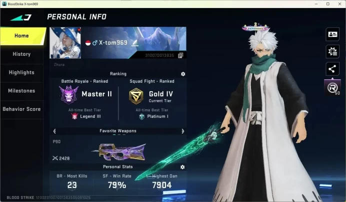 ASIA | Collab MCX-EVA-00 | 3 Limited Skins | 10 Legendary Skins | Ultra Sword-Voidedge|Collab ETHAN |Collab SPIKE|CEK SS BS661B