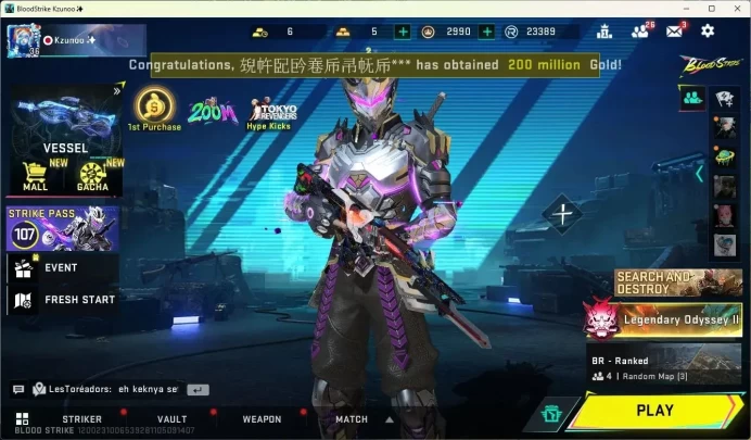 ASIA | 4 Collab Skins | 2 Limited Skins | 10 Legendary Skins | CEK SS BS675B