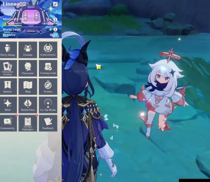 Asia|AR 56|6 Limit +6(*5Wep)|(Raiden,Clorinde)+Sign,Linnea,Xilonen,HuTao,Venti|Mc Male|Low Explore Map|TakeMail|(GI6280)