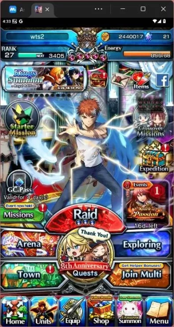 GLOBAL|3 Ascend|Shirou Emiya TW,Sayaka Miki TW,Heart Miranda|check SS|GS095B