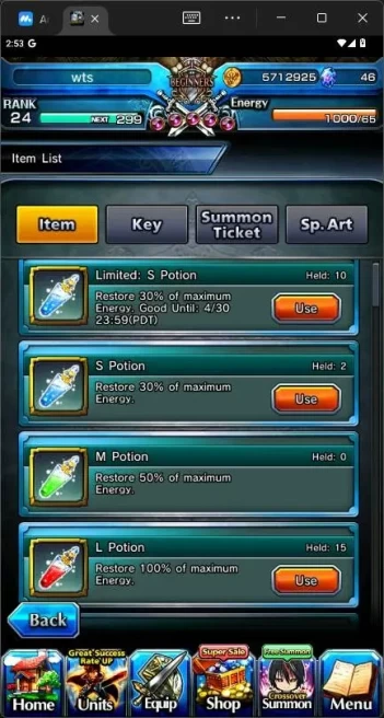 GLOBAL|3 Ascend|Saint Roy,Oni Kirisame,Sayaka Miki TW,etc|Take mail|check SS|GS106B