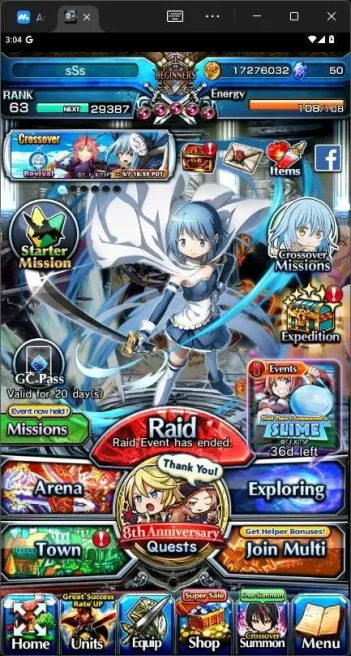 GLOBAL|14 Ascend|Paladin Roy,Chloe TW,Islid TW,Syaka TW,Frierne TW,etc|Take mail|check SS|GS108B