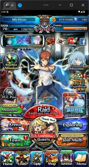 GLOBAL|16 Ascend|Summer Miyu TW,Shirou Emiya TW,Chloe TW,Jay,Ira Gamagoori TW,etc|Take mail|check SS|GS120B