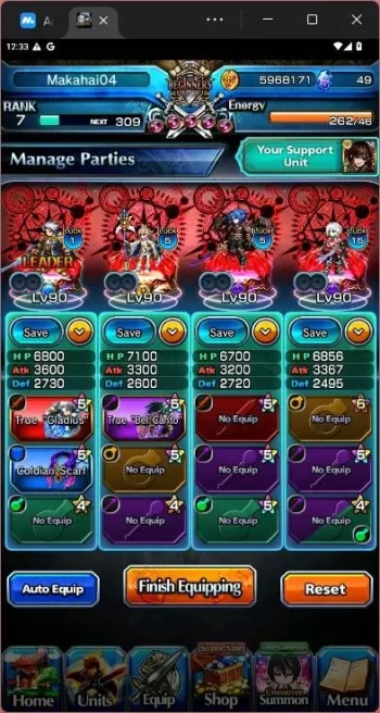 GLOBAL|10 Ascend+Rank 7|Roy TW,Summer Miyu,Chloe,SS Liza,Valerie,Fabricator,DL Vox,etc|check SS|GS157B