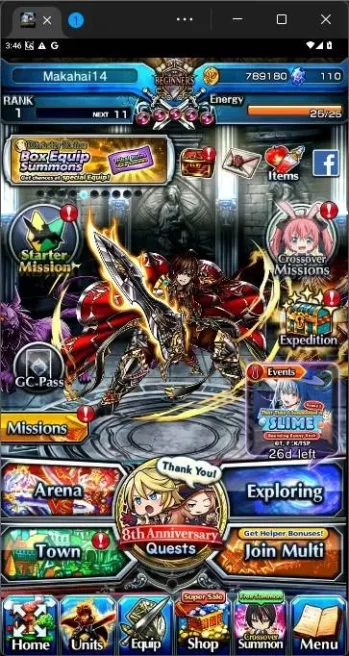 GLOBAL|7 Ascend|Touma Kamijo,Miyu,Illya,SS Liza,Diablo,Long,Charlote,etc|check SS|GS166B